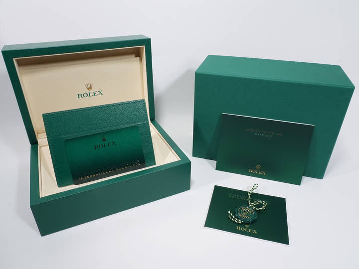 Rolex Datejust 36 Ref. 126201 Stainless Steel/Everose Gold Chocolate Dial Oyster Bracelet Unused mnhhtiir