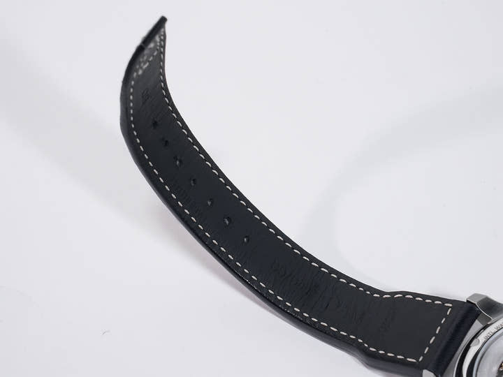 IWC Big Pilot's Watch Perpetual Calendar Ref. IW503605 Stainless Steel Blue Dial Excellent Condition o8rsojxm