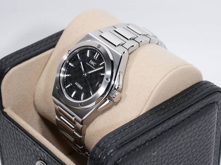IWC Ingenieur Automatic 35 Ref.IW324906 Stainless Steel Black Dial Excellent Condition bt2x7osw