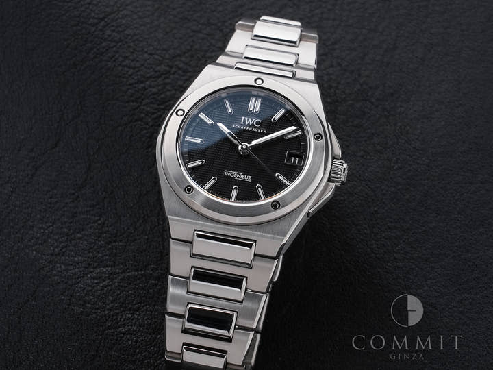 IWC Ingenieur Automatic 35 Ref.IW324906 Stainless Steel Black Dial Excellent Condition bt2x7osw