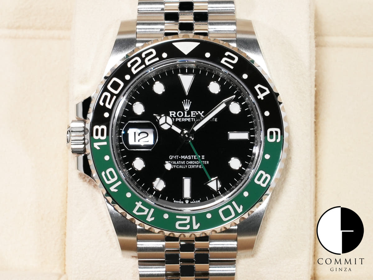 Rolex GMT-Master II Ref. 126720VTNR Stainless Steel with Black Dial and Jubilee Bracelet, Unused, 5k8hk2zb
