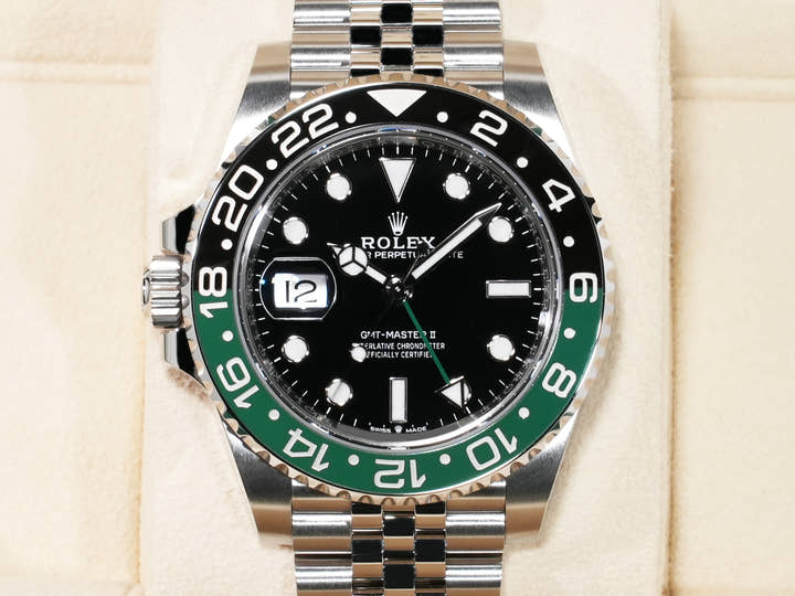 Rolex GMT-Master II Ref. 126720VTNR Stainless Steel with Black Dial and Jubilee Bracelet, Unused, 5k8hk2zb