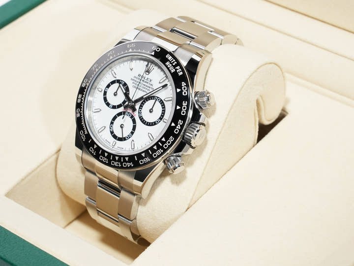 Rolex Daytona Ref. 126500LN Stainless Steel White Dial Unused 9ddk9y8x
