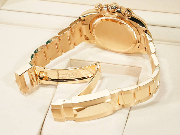 ロレックス デイトナ Ref.126508 イエローゴールド ゴールデンxブライトブラック文字盤 未使用 fa9v9mqi