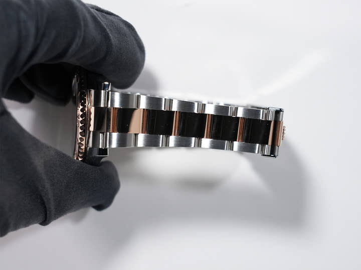 ロレックス ヨットマスター37 Ref.268621 ステンレススチール/エバーローズゴールド チョコレート文字盤 美品 s6hoy64x