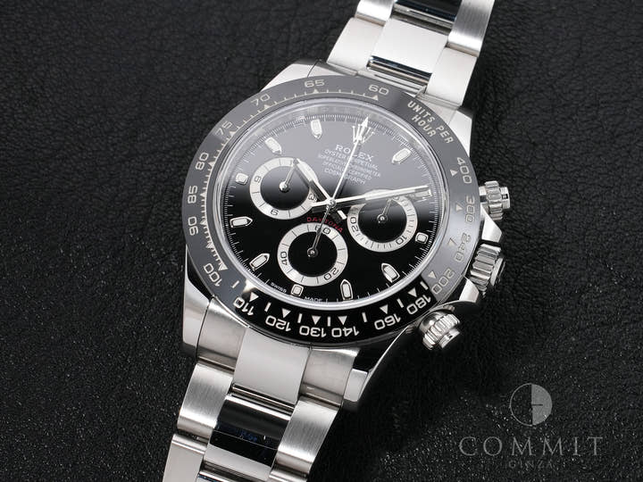 Pre-owned Rolex Daytona Ref. 116500LN Stainless Steel Black Dial qqxfqwwt