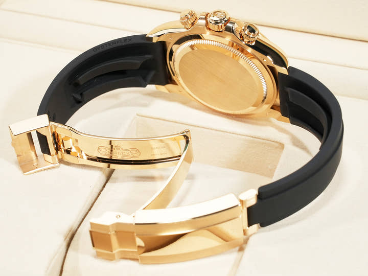 Rolex Daytona Ref. 126518LN Yellow Gold with Golden and Bright Black Dial, Unused (uokxhojb)