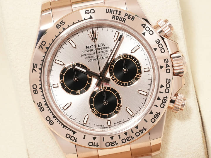 ロレックス デイトナ Ref.126505 エバーローズゴールド サンダストxブライトブラック文字盤 未使用 bjw7vxvj