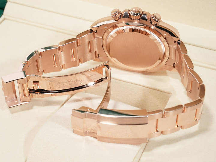 ロレックス デイトナ Ref.126505 エバーローズゴールド サンダストxブライトブラック文字盤 未使用 bjw7vxvj