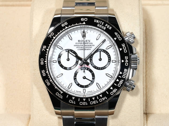 ロレックス デイトナ Ref.126500LN ステンレススチール ホワイト文字盤 極美品 anefxup2