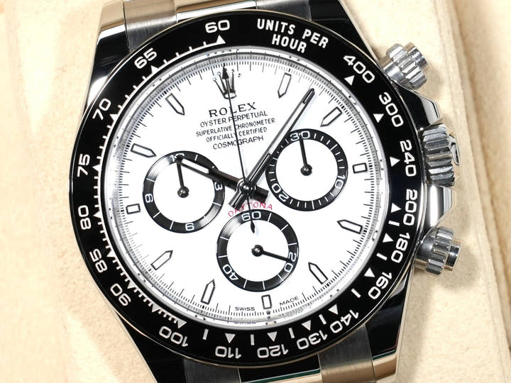 ロレックス デイトナ Ref.126500LN ステンレススチール ホワイト文字盤 極美品 anefxup2