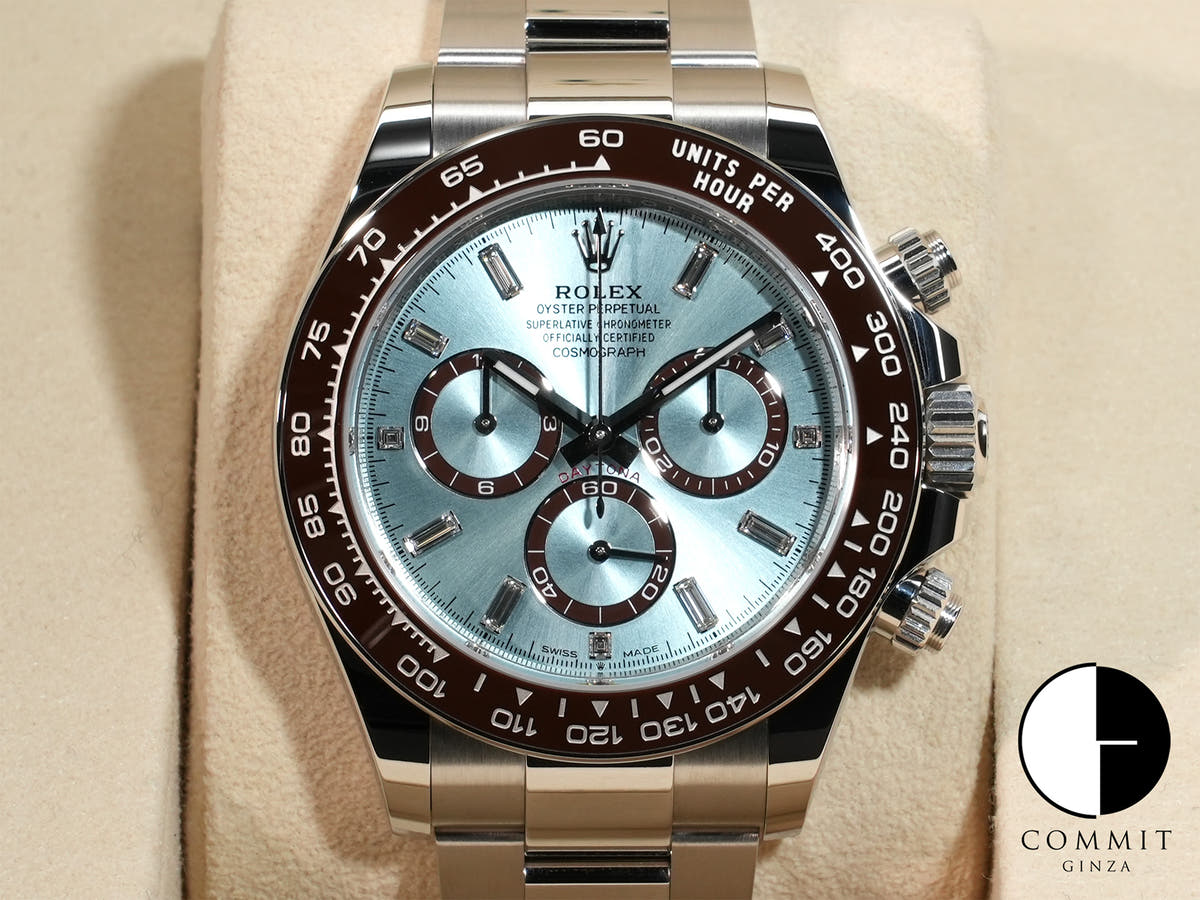 ロレックス デイトナ Ref.126506A プラチナ アイスブルーx11Pダイヤ文字盤 未使用 vwyai47c