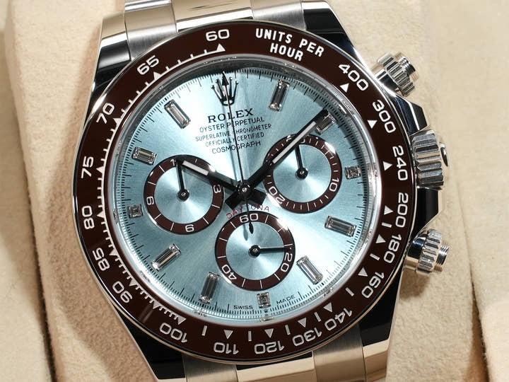 ロレックス デイトナ Ref.126506A プラチナ アイスブルーx11Pダイヤ文字盤 未使用 vwyai47c