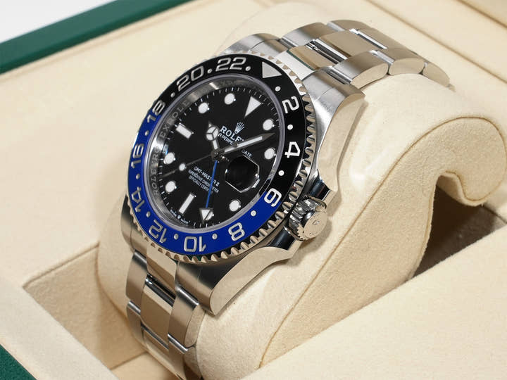 ロレックス GMTマスターII Ref.126710BLNR ステンレススチール ブラック文字盤 オイスターブレスレット 未使用 itx9he6c