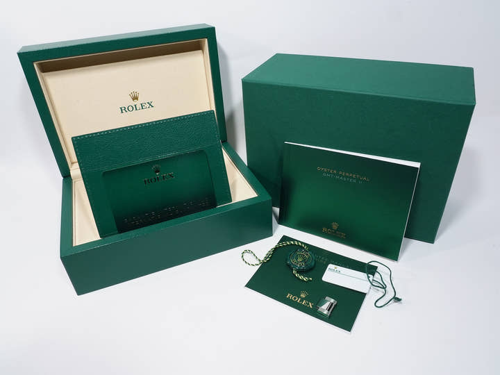 ロレックス GMTマスターII Ref.126710BLNR ステンレススチール ブラック文字盤 オイスターブレスレット 未使用 itx9he6c