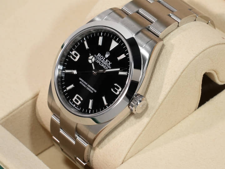 ロレックス エクスプローラー40 Ref.224270 ステンレススチール ブラック文字盤 オイスターブレスレット 未使用 oim277yy