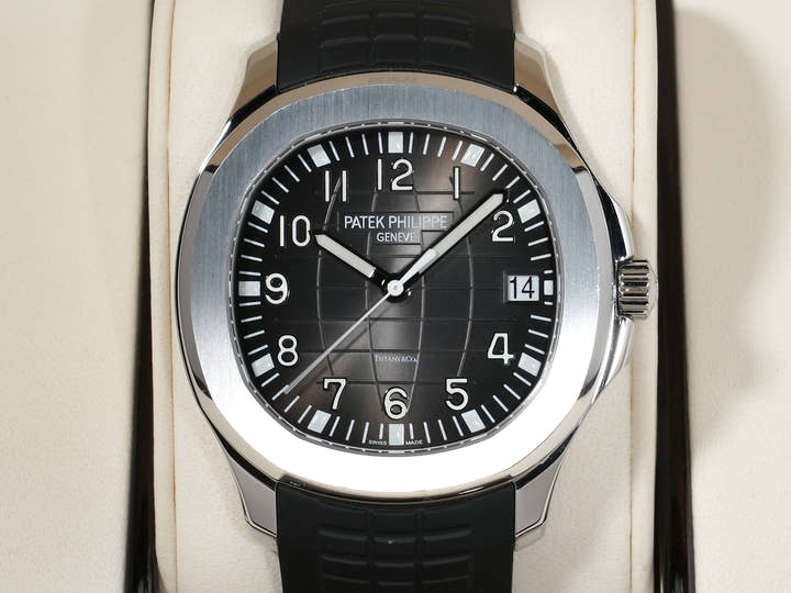パテックフィリップ アクアノート TIFFANY&CO. Ref.5167A-001 ステンレススチール ブラック文字盤 中古 o3oqyri8