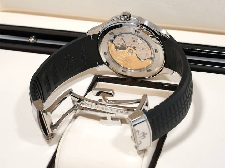 パテックフィリップ アクアノート TIFFANY&CO. Ref.5167A-001 ステンレススチール ブラック文字盤 中古 o3oqyri8