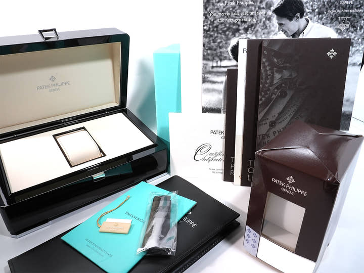 パテックフィリップ アクアノート TIFFANY&CO. Ref.5167A-001 ステンレススチール ブラック文字盤 中古 o3oqyri8