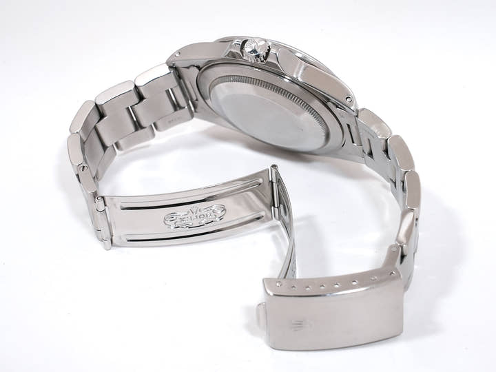 ロレックス エクスプローラーII Ref.16550 ステンレススチール アイボリー文字盤 オイスターブレスレット 中古 7df6agge