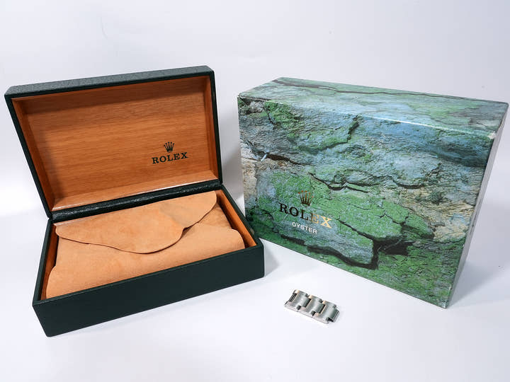 ロレックス エクスプローラーII Ref.16550 ステンレススチール アイボリー文字盤 オイスターブレスレット 中古 7df6agge