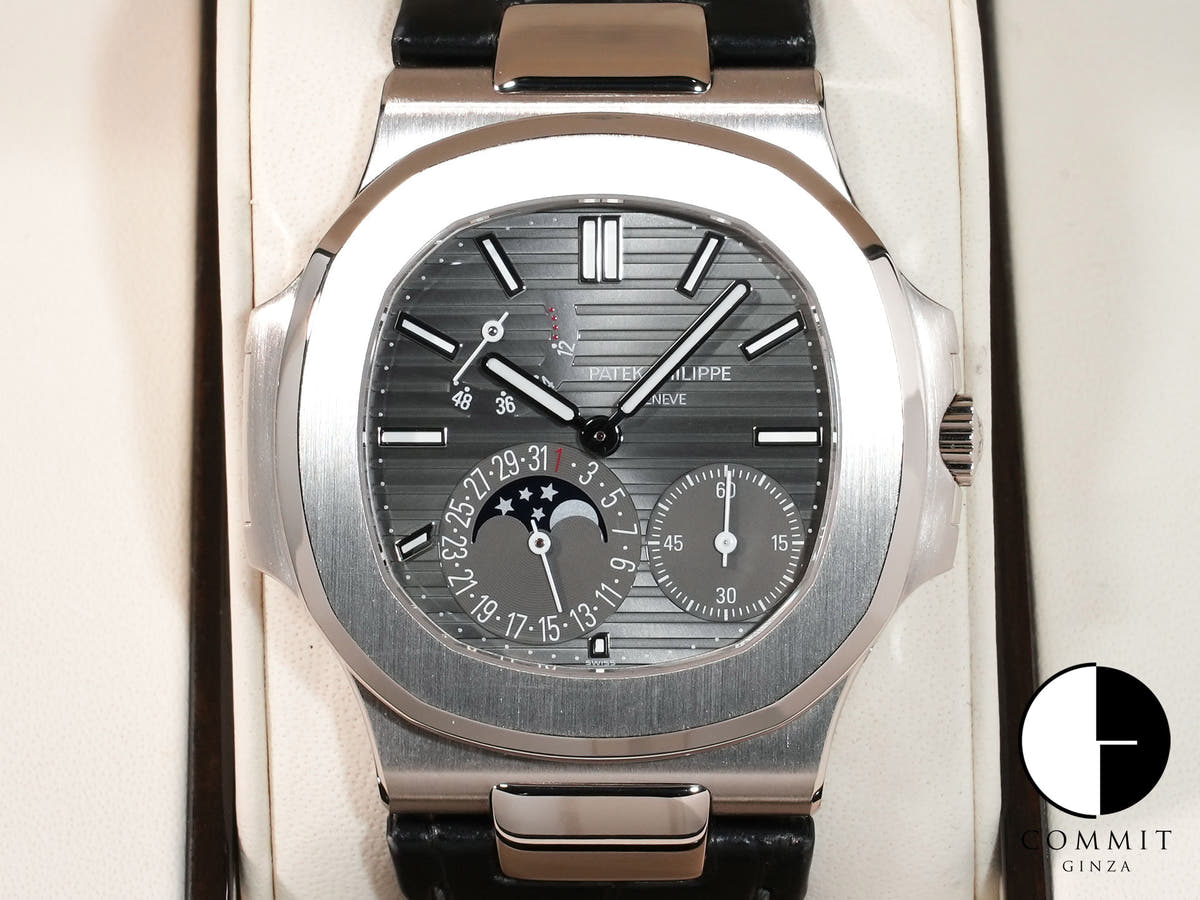 パテックフィリップ ノーチラス プチコンプリケーション Ref.5712G-001 ホワイトゴールド スレート文字盤 美中古 7pgqnxi2
