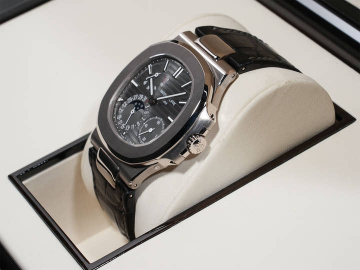 パテックフィリップ ノーチラス プチコンプリケーション Ref.5712G-001 ホワイトゴールド スレート文字盤 美中古 7pgqnxi2