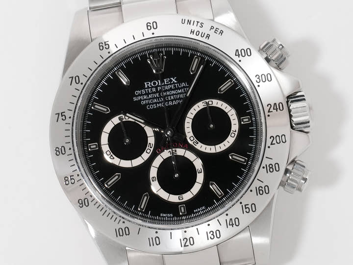 Rolex Daytona El Primero Ref. 16520 Stainless Steel Black Dial Excellent Used Condition q2k52g3b