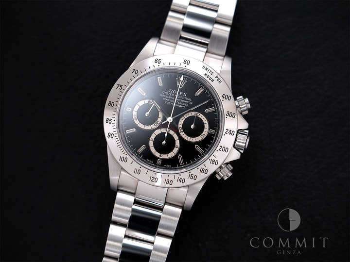 Rolex Daytona El Primero Ref. 16520 Stainless Steel Black Dial Excellent Used Condition q2k52g3b