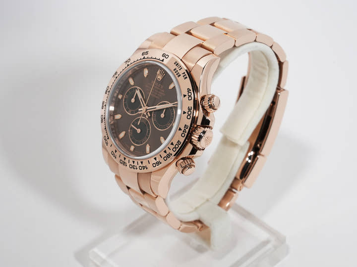ロレックス デイトナ Ref.116505 エバーローズゴールド チョコレートxブラック文字盤 中古 iuus4mgn