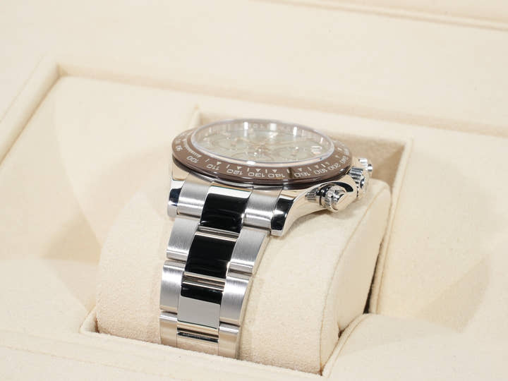 ロレックス デイトナ Ref.116506A プラチナ アイスブルー文字盤 美品 8s37h83g