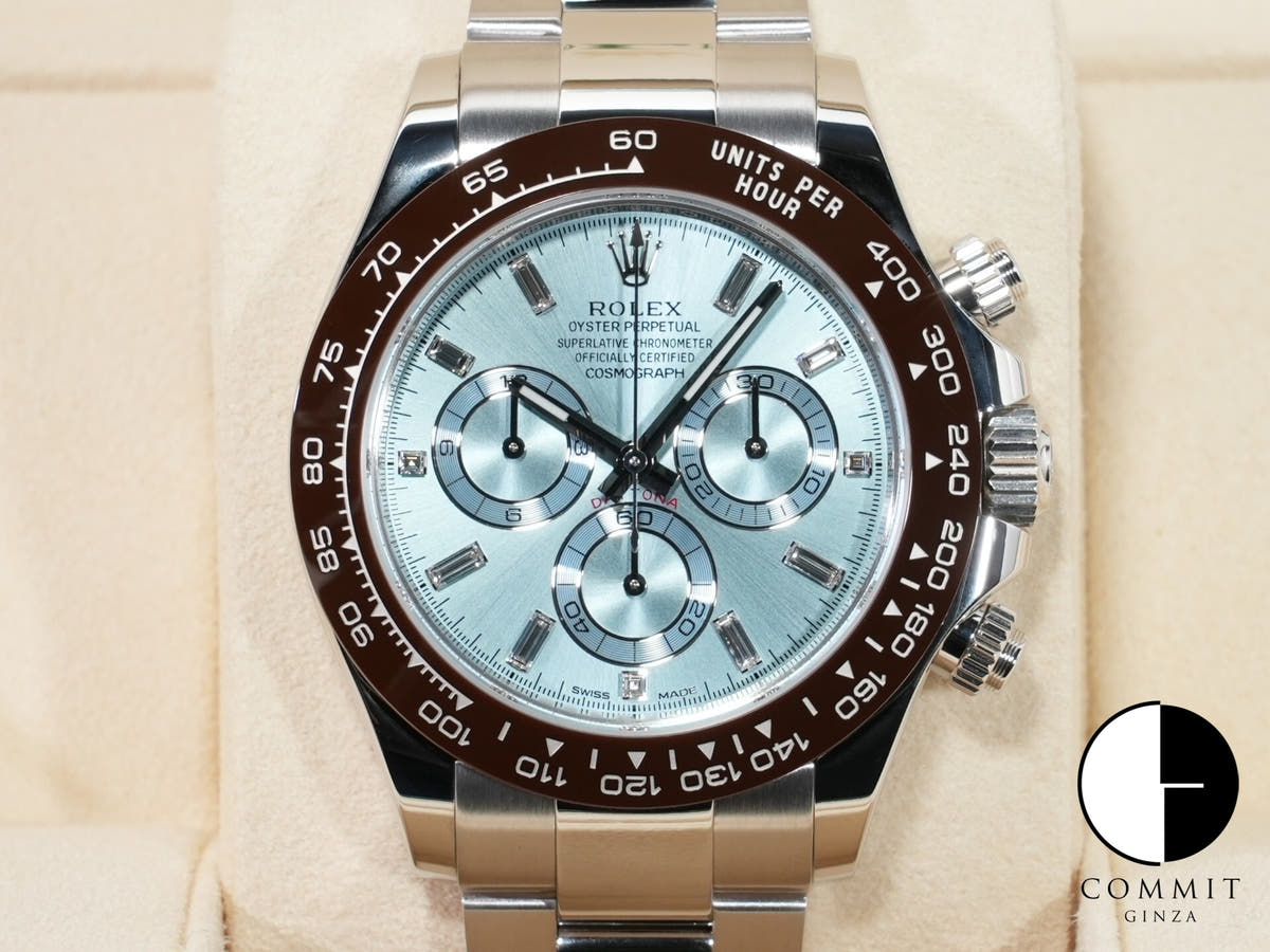 ロレックス デイトナ Ref.116506A プラチナ アイスブルー文字盤 美品 4ocqe4qh