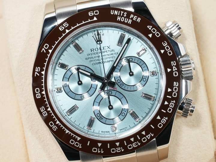 ロレックス デイトナ Ref.116506A プラチナ アイスブルー文字盤 美品 4ocqe4qh