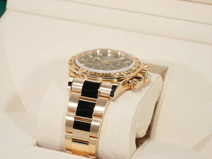 ロレックス デイトナ Ref.116508 イエローゴールド グリーン文字盤 美中古 x52oqq9s