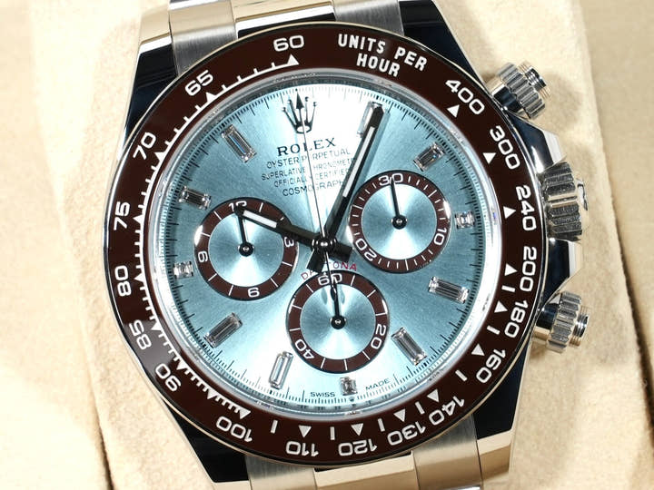 ロレックス デイトナ Ref.126506A プラチナ アイスブルーx11Pダイヤ文字盤 未使用 uj9q24pg