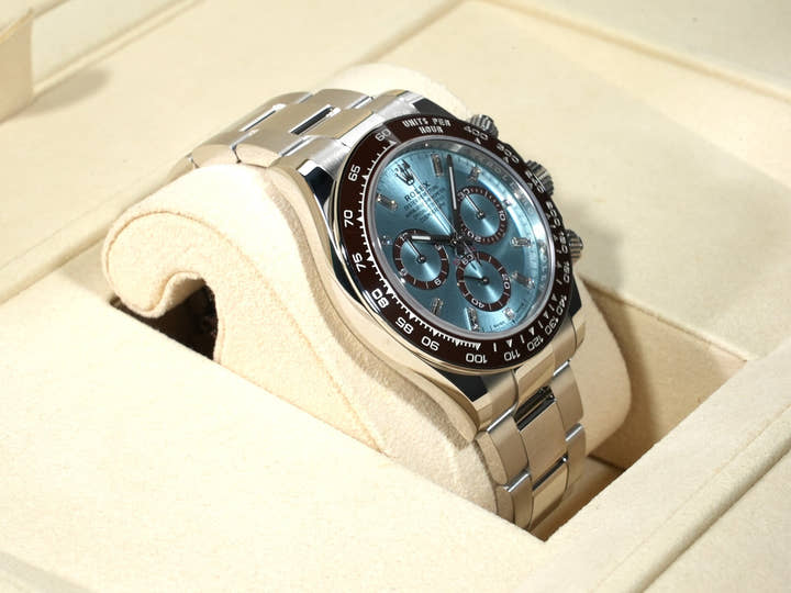 ロレックス デイトナ Ref.126506A プラチナ アイスブルーx11Pダイヤ文字盤 未使用 uj9q24pg