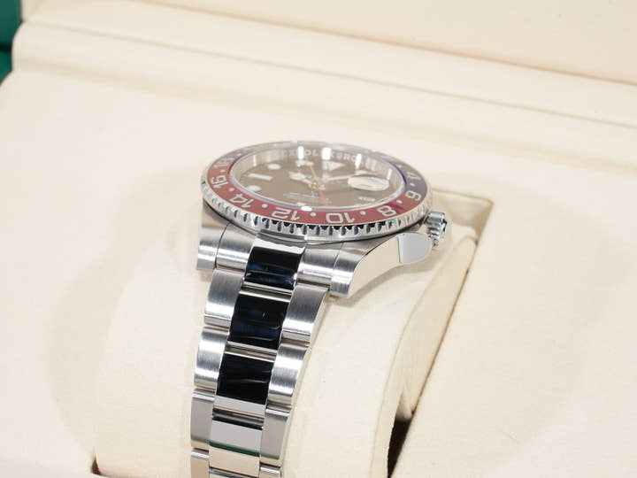 Rolex GMT-Master II Ref. 126710BLRO Stainless Steel Black Dial Oyster Bracelet Excellent Used Condition xk2arpww