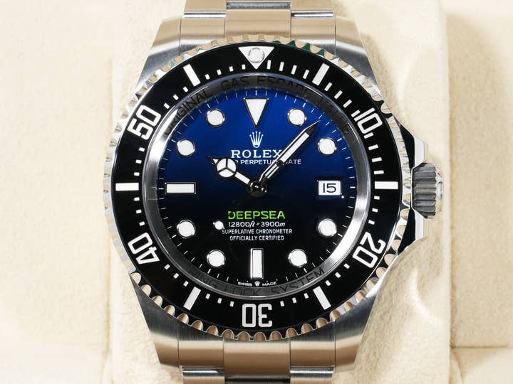 ロレックス シードゥエラー ディープシー Ref.136660 ステンレススチール D-BLUE文字盤 未使用 35g9xvxz