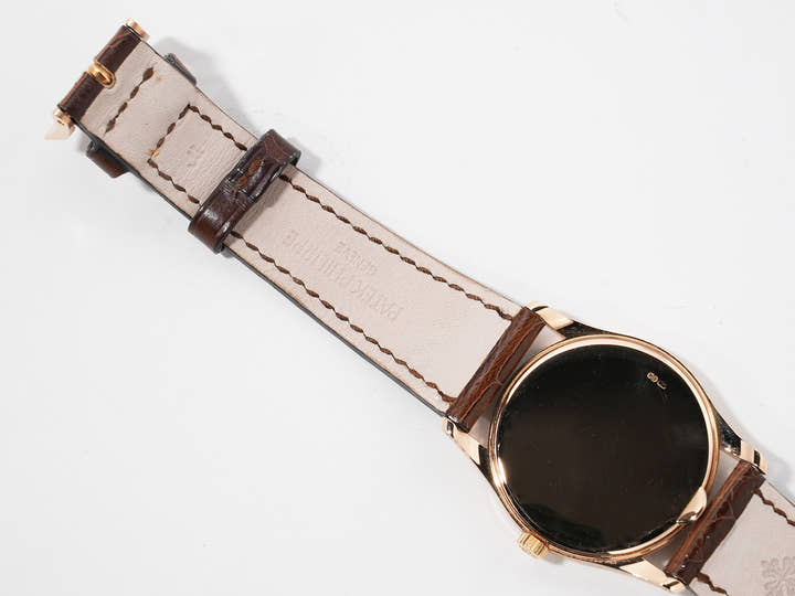 パテックフィリップ カラトラバ Ref.3796R-001 ローズゴールド ローズ文字盤 中古 c6w78pbs