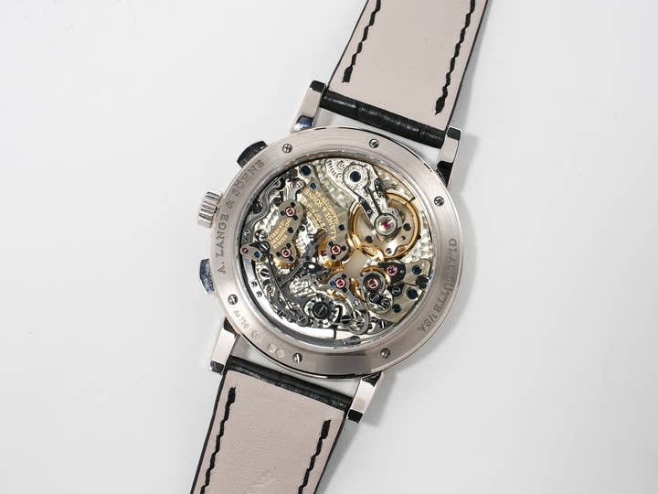 A.ランゲ&ゾーネ 1815 クロノグラフ Ref.414.028 ホワイトゴールド ブラック文字盤 中古 f8r5od9f