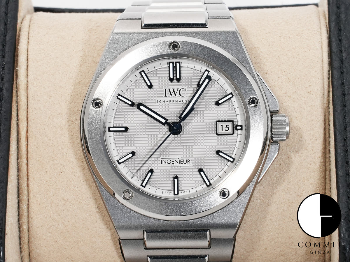 IWC インヂュニア オートマティック 40 Ref.IW328904 チタニウム グレー文字盤 美中古 y5kzb88u