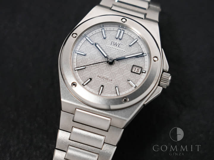 IWC インヂュニア オートマティック 40 Ref.IW328904 チタニウム グレー文字盤 美中古 y5kzb88u