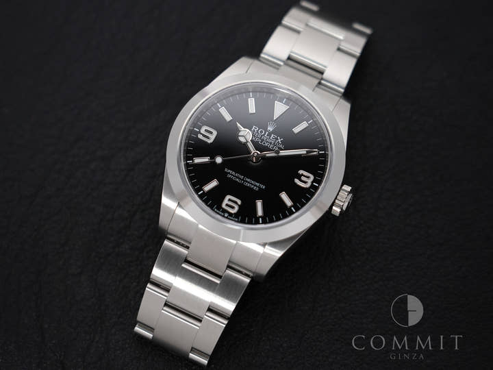 ロレックス エクスプローラー40 Ref.224270 ステンレススチール ブラック文字盤 オイスターブレスレット 美品 9xqh548n