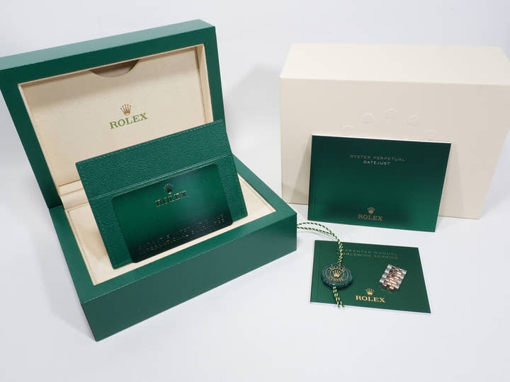 ロレックス デイトジャスト36 Ref.126231 ステンレススチール/エバーローズゴールド チョコレート文字盤 ジュビリーブレスレット 美品 5jg5n3vs