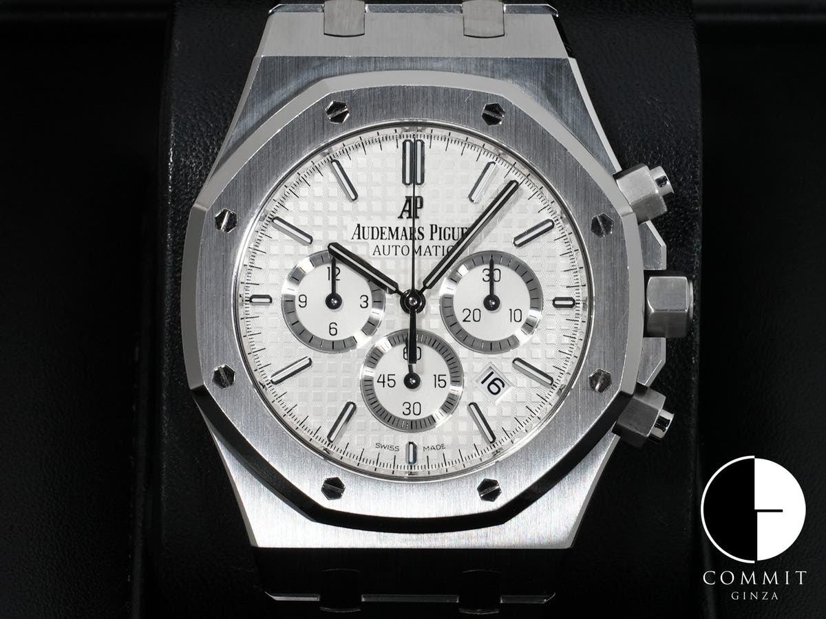オーデマピゲ ロイヤルオーク クロノグラフ Ref.26320ST.OO.1220ST.02 ステンレススチール シルバー文字盤 中古 3fv9vqmm