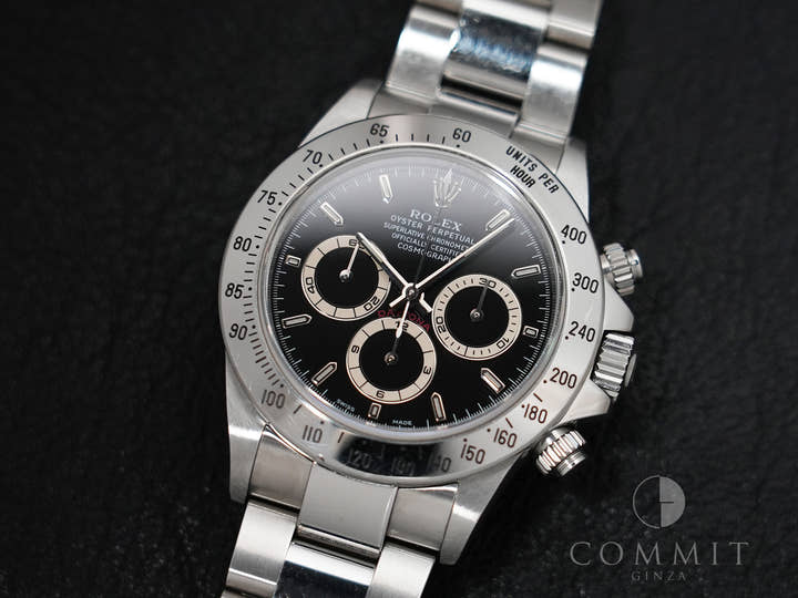 ロレックス デイトナ エルプリメロ Ref.16520 ステンレススチール ブラック文字盤 中古 pfsij37g