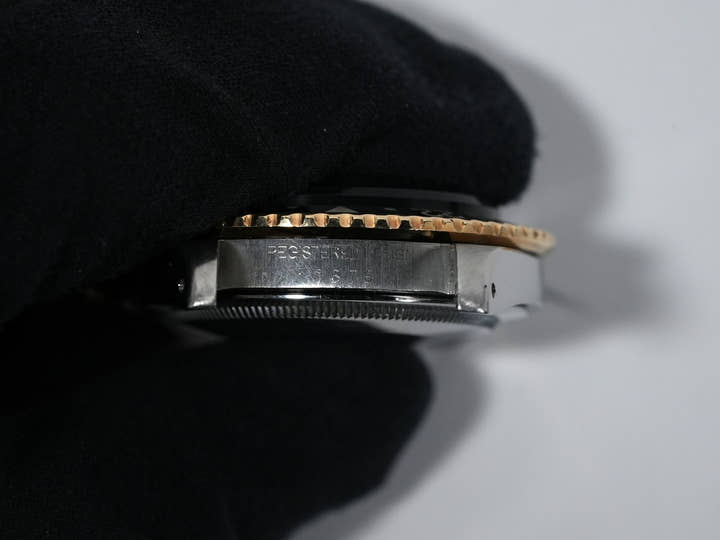 Rolex GMT Master Ref. 1675/3 Stainless Steel/Yellow Gold Black Dial Oyster Bracelet Pre-owned xasvd7ag