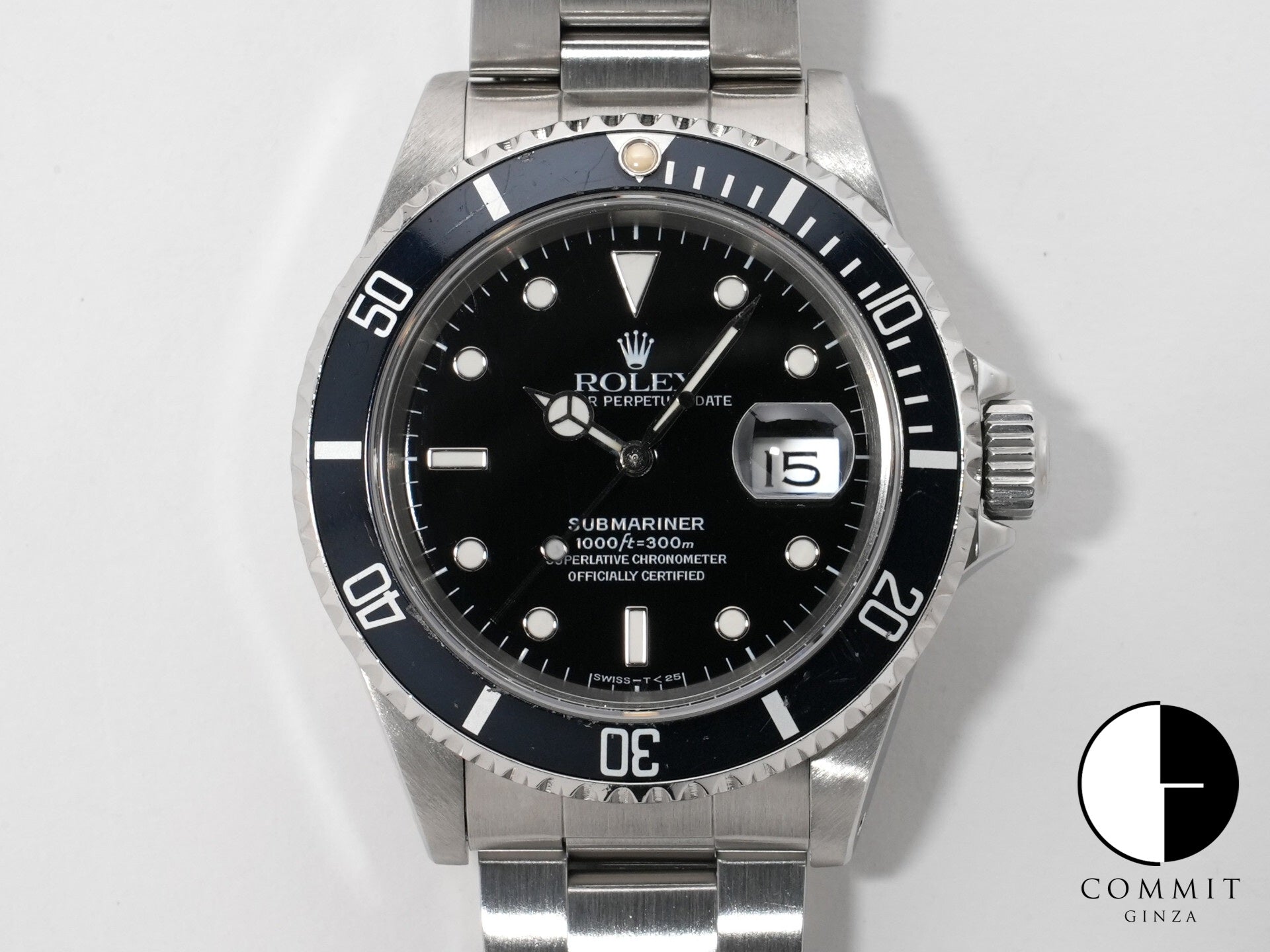 Rolex Submariner Date Ref. 16610 Stainless Steel Black Dial Used dqj5upx9