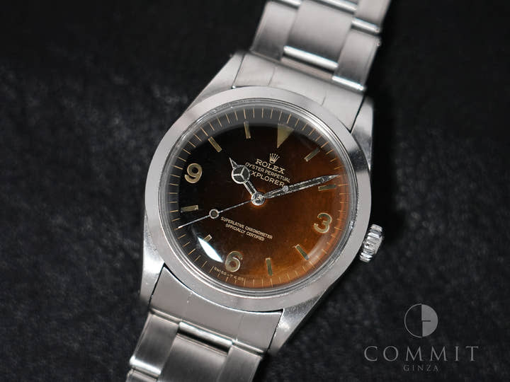 Rolex Explorer I Ref.1016 Stainless Steel Black Dial Used 7zpt3b4d