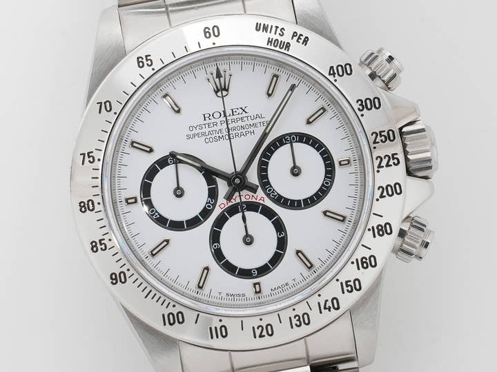 ロレックス デイトナ エルプリメロ Ref.16520 ステンレススチール ホワイト文字盤 美中古 crngtker